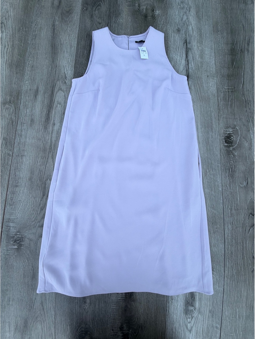 ANN TAYLOR New Lilac Women's Sleeveless Dress with Side Pockets size S